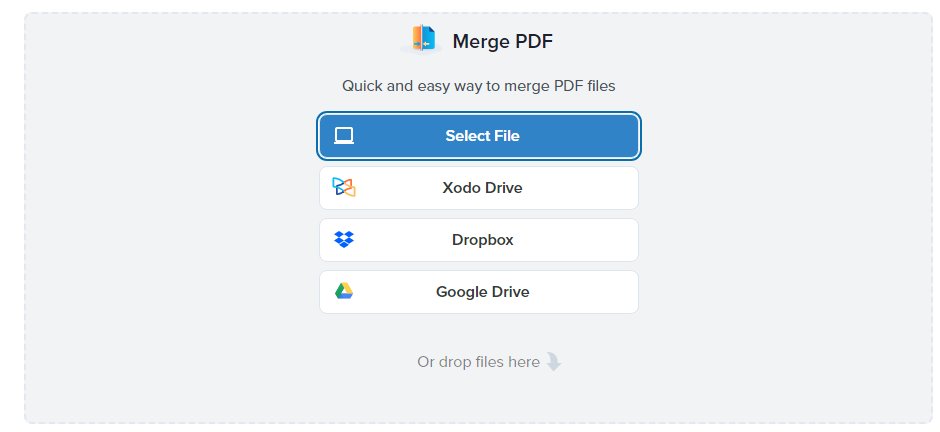 XODO Merge PDF